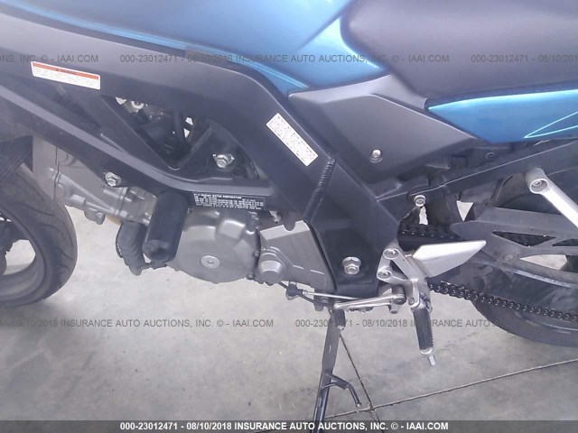 JS1VP53A662101747 - 2006 SUZUKI SV650 BLUE photo 9