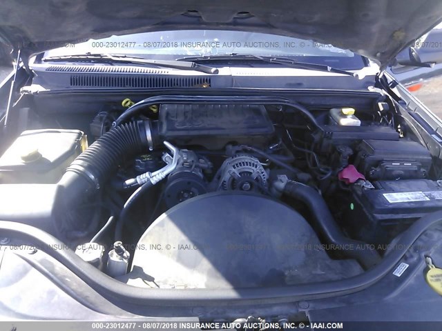 1J4GR48KX5C640606 - 2005 JEEP GRAND CHEROKEE LAREDO/COLUMBIA/FREEDOM 蓝色 照片 10