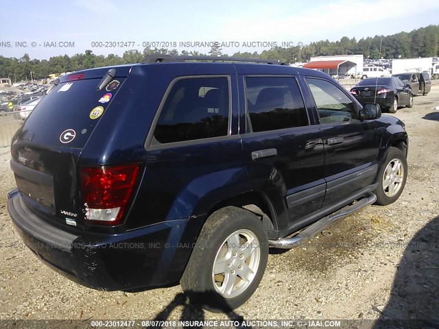 1J4GR48KX5C640606 - 2005 JEEP GRAND CHEROKEE LAREDO/COLUMBIA/FREEDOM 蓝色 照片 4