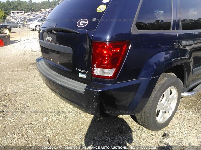 1J4GR48KX5C640606 - 2005 JEEP GRAND CHEROKEE LAREDO/COLUMBIA/FREEDOM 蓝色 照片 6