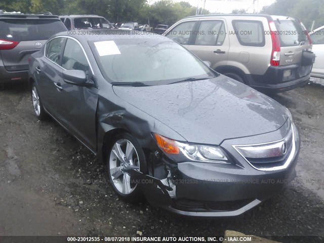 19VDE1F37EE006895 - 2014 ACURA ILX 20 GRAY photo 6