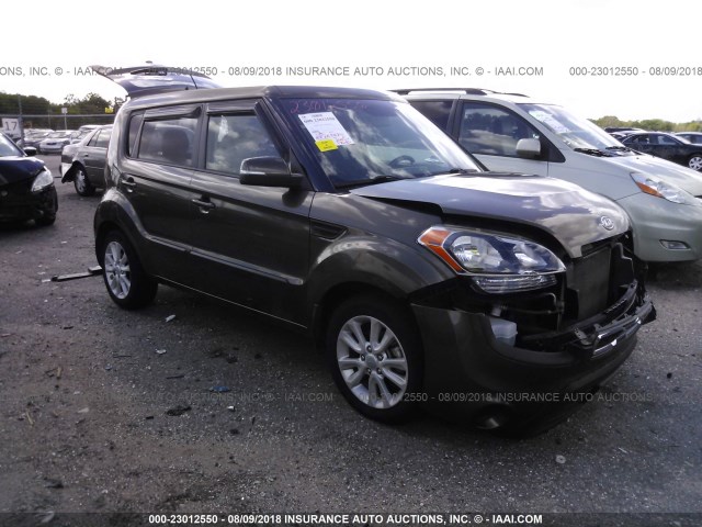 KNDJT2A68C7371378 - 2012 KIA SOUL +/!/SPORT GREEN photo 1