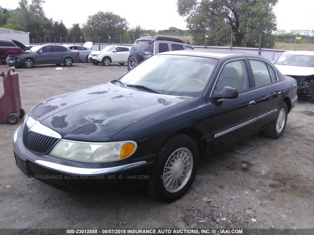 1LNHM97V51Y682014 - 2001 LINCOLN CONTINENTAL  Schwarz Foto 2