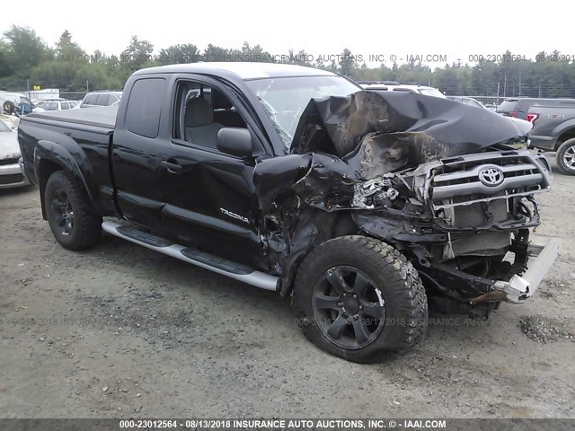 5TEUX4EN4AZ693407 - 2010 TOYOTA TACOMA ACCESS CAB Қара фото 1
