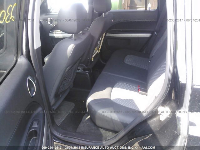 3GNBAADB4AS557499 - 2010 CHEVROLET HHR LS BLACK photo 8