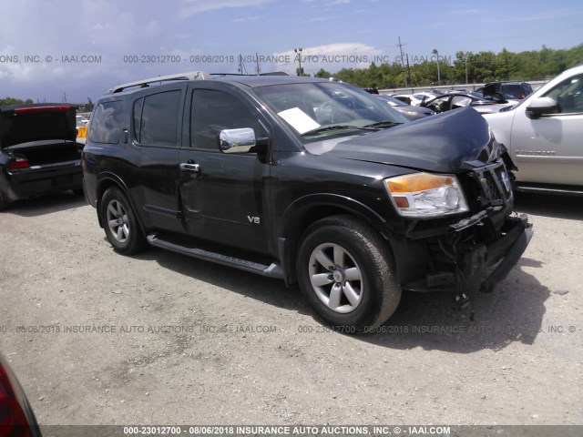 5N1BA08D58N629597 - 2008 NISSAN ARMADA SE/LE GREEN photo 1