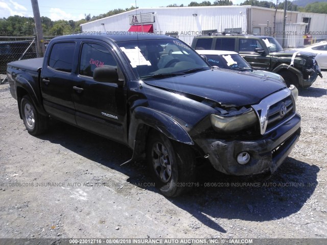 3TMJU4GN3AM093578 - 2010 TOYOTA TACOMA DOUBLE CAB PRERUNNER BLACK photo 1