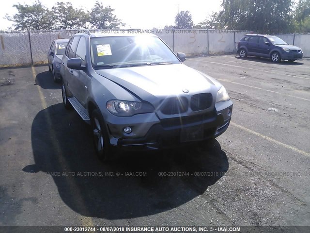 5UXFF03519LJ98176 - 2009 BMW X5 XDRIVE35D GRAY photo 1