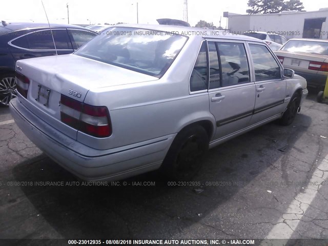 YV1KS9602V1122465 - 1997 VOLVO 960 SILVER photo 4