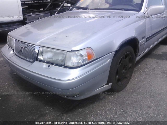 YV1KS9602V1122465 - 1997 VOLVO 960 SILVER photo 6