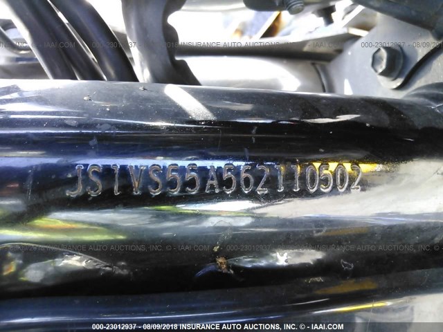 JS1VS55A562110502 - 2006 SUZUKI C50 SILVER photo 10