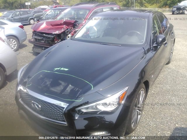 JN1BV7AP3FM348149 - 2015 INFINITI Q50 PREMIUM/SPORT BLACK photo 2