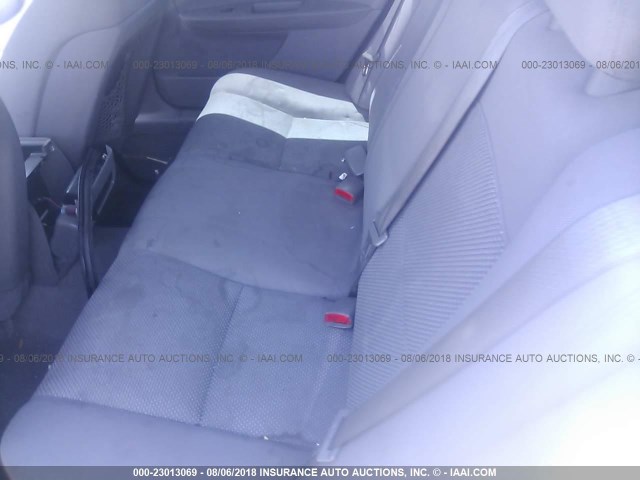 1G1ZH57B984227916 - 2008 CHEVROLET MALIBU 1LT WHITE photo 8