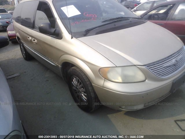 2C8GT64L21R138478 - 2001 CHRYSLER TOWN & COUNTRY LIMITED BEIGE photo 6