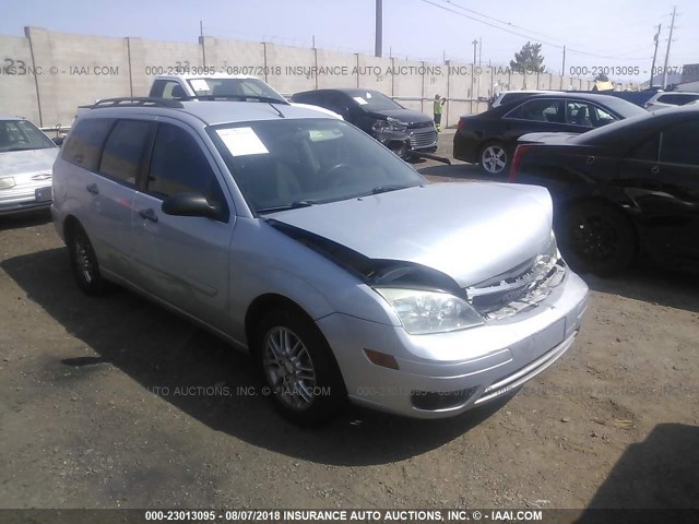 1FAHP36N56W192370 - 2006 FORD FOCUS ZXW SILVER photo 1