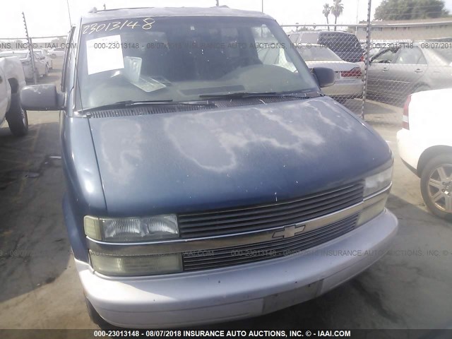 1GNDM19W4XB112535 - 1999 CHEVROLET ASTRO BLUE photo 6