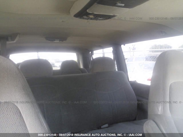 1GNDM19W4XB112535 - 1999 CHEVROLET ASTRO BLUE photo 8