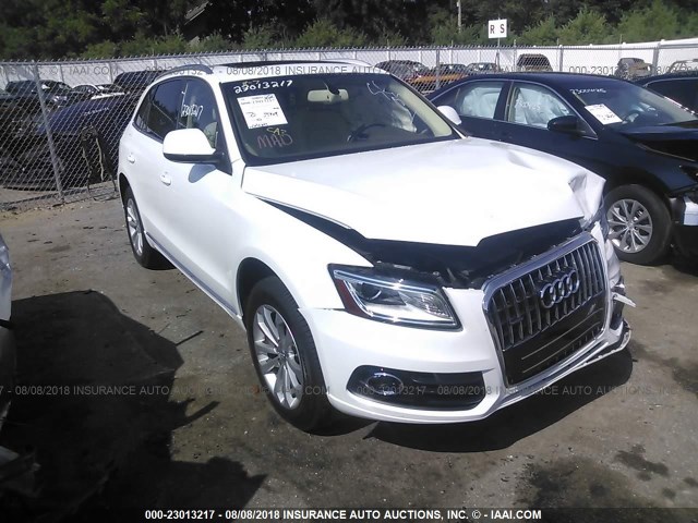 WA1LFAFP8EA076969 - 2014 AUDI Q5 PREMIUM PLUS WHITE photo 1