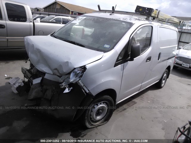 3N6CM0KN6GK696101 - 2016 NISSAN NV200 2.5S/2.5SV SILVER photo 2