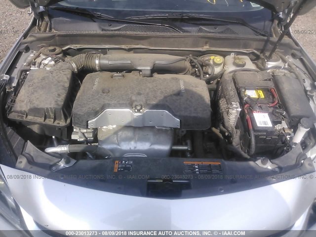 1G11B5SL9FF137987 - 2015 CHEVROLET MALIBU LS 银色 照片 10