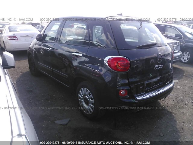 ZFBCFAAH1EZ011617 - 2014 FIAT 500L POP BLACK photo 3