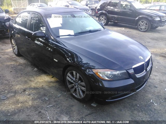 WBAVA33557KX76325 - 2007 BMW 328 BLACK photo 1