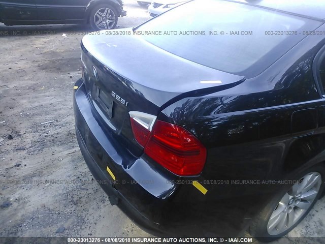 WBAVA33557KX76325 - 2007 BMW 328 BLACK photo 6