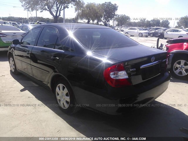 4T1BE32K04U358011 - 2004 TOYOTA CAMRY LE/XLE/SE Qara foto 3