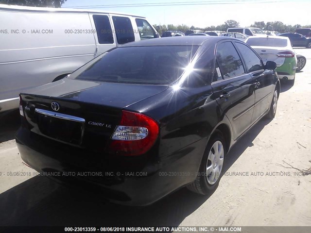 4T1BE32K04U358011 - 2004 TOYOTA CAMRY LE/XLE/SE Qara foto 4