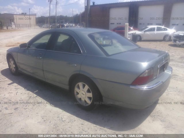 1LNHM86SX3Y663494 - 2003 LINCOLN LS 灰色 照片 3