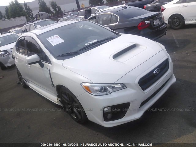 JF1VA1E60H9837673 - 2017 SUBARU WRX PREMIUM WHITE photo 1