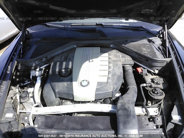 5UXZW0C51CL669828 - 2012 BMW X5 XDRIVE35D BLACK photo 10