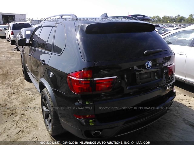 5UXZW0C51CL669828 - 2012 BMW X5 XDRIVE35D BLACK photo 3