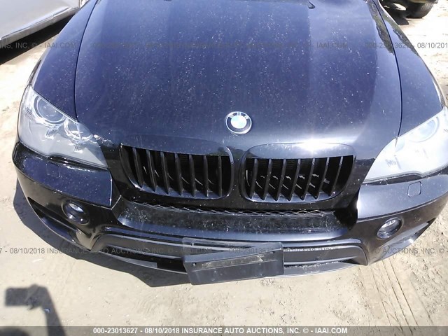 5UXZW0C51CL669828 - 2012 BMW X5 XDRIVE35D BLACK photo 6