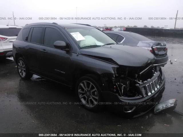 1C4NJCEB1HD170872 - 2017 JEEP COMPASS LATITUDE 灰色 照片 1