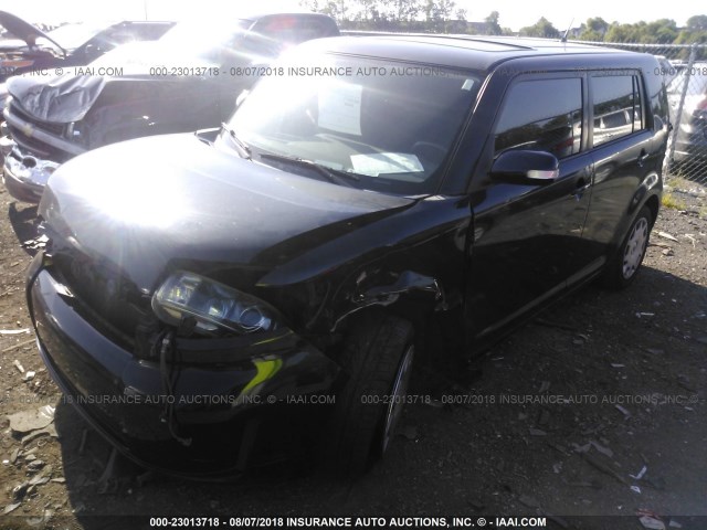 JTLKE50E881014614 - 2008 TOYOTA SCION XB Қара фото 2