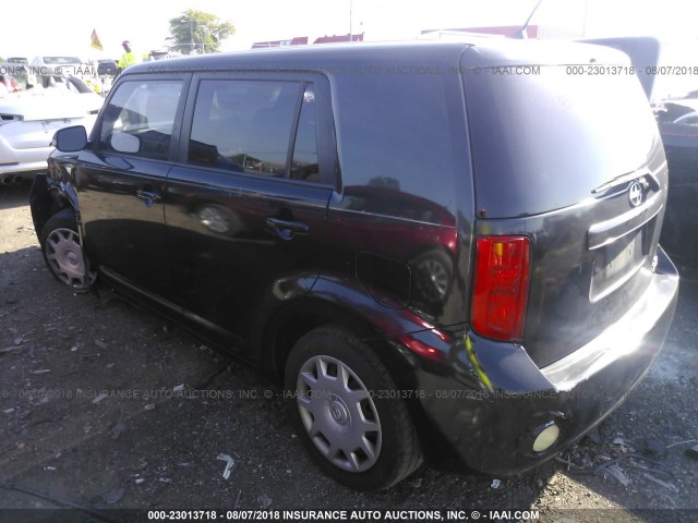 JTLKE50E881014614 - 2008 TOYOTA SCION XB Қара фото 3