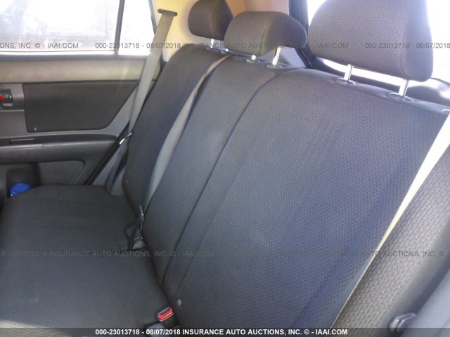 JTLKE50E881014614 - 2008 TOYOTA SCION XB Қара фото 8