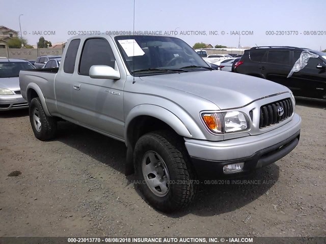 5TEWM72N52Z138328 - 2002 TOYOTA TACOMA XTRACAB TAN photo 1