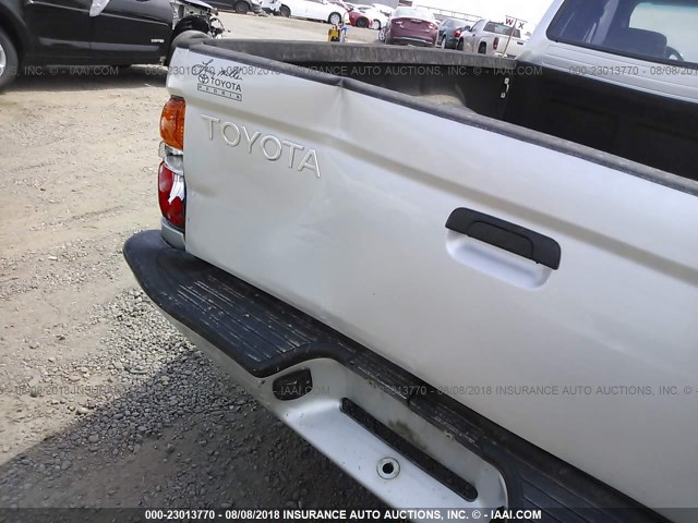 5TEWM72N52Z138328 - 2002 TOYOTA TACOMA XTRACAB TAN photo 6