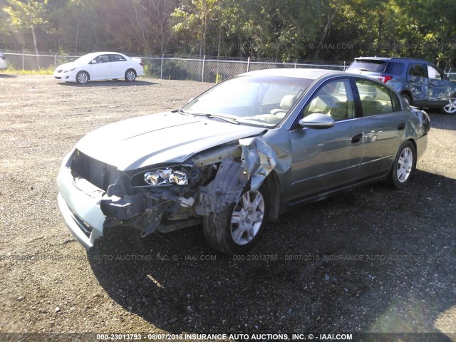 1N4AL11D25C238298 - 2005 NISSAN ALTIMA S/SL GREEN photo 2