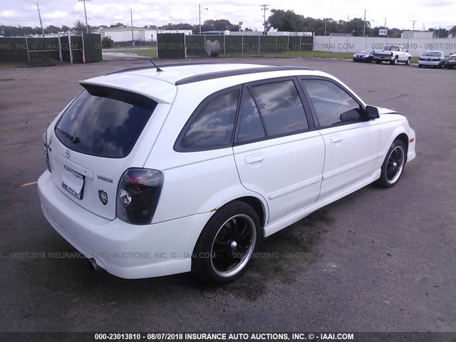 JM1BJ246921514023 - 2002 MAZDA PROTEGE PR5 白色 照片 4