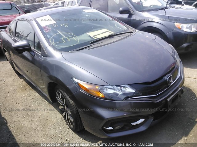 2HGFG3B05FH524920 - 2015 HONDA CIVIC EXL 灰色 照片 1