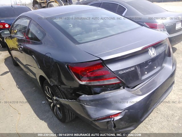 2HGFG3B05FH524920 - 2015 HONDA CIVIC EXL 灰色 照片 3