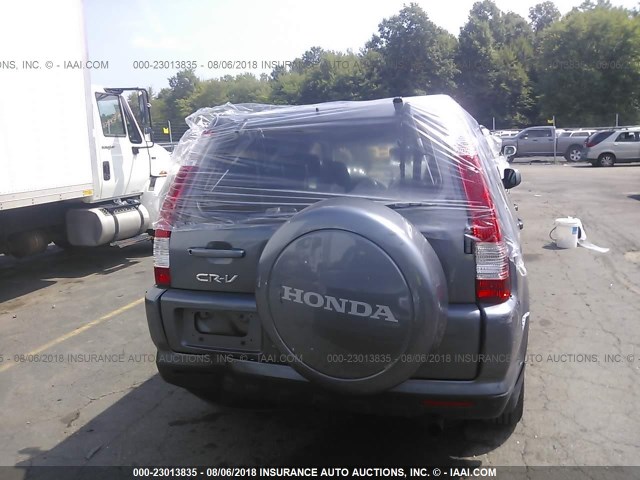 JHLRD78995C008811 - 2005 HONDA CR-V SE/EX GRAY photo 6