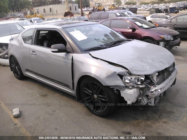JTKJF5C72D3051487 - 2013 TOYOTA SCION TC 灰色 照片 1
