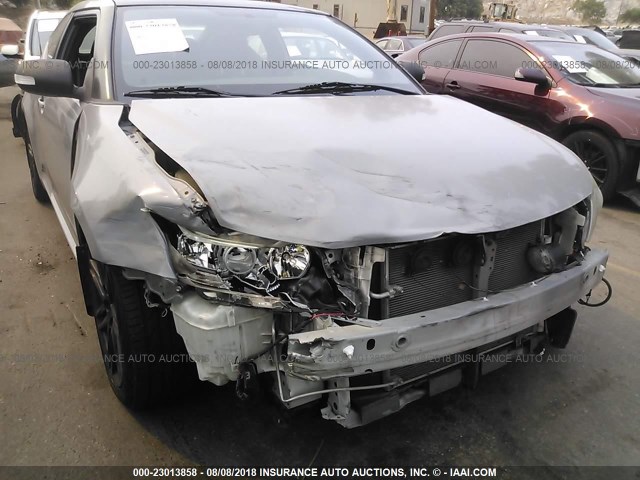 JTKJF5C72D3051487 - 2013 TOYOTA SCION TC 灰色 照片 6