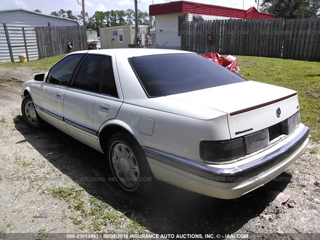 1G6KS52Y9SU830073 - 1995 CADILLAC SEVILLE SLS WHITE photo 3