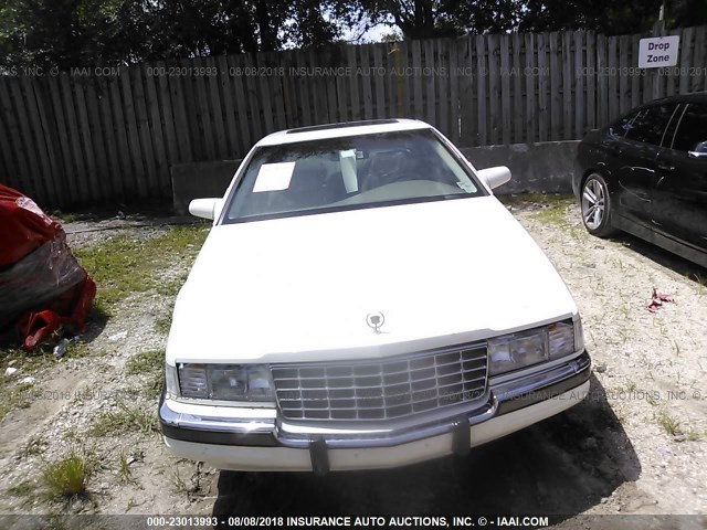 1G6KS52Y9SU830073 - 1995 CADILLAC SEVILLE SLS WHITE photo 6