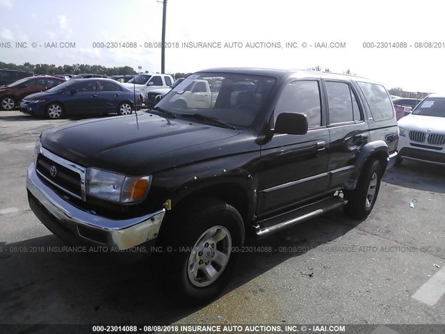 JT3HN87R7W0188780 - 1998 TOYOTA 4RUNNER LIMITED BLACK photo 2